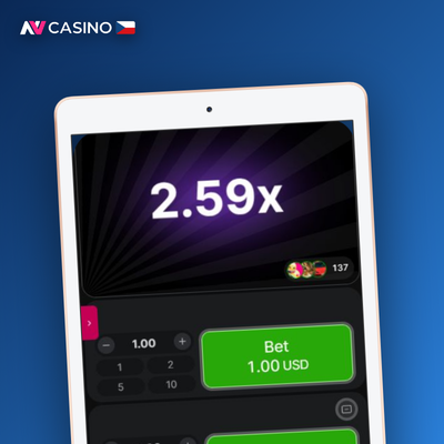 Funkce auto-bet v Aviatoru NV Casino opakuje sázky s předem nastavenými limity