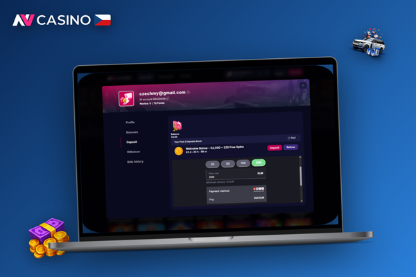 Jak vložit peníze v NV Casino bezpečně pomocí karty na vlastní jméno