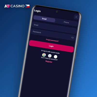 Registrace v NV Casino přes TikTok nebo Twitter – ideální způsob vytvoření účtu pro mobilní hráče