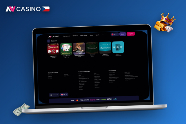 Notebook s otevřenou platformou NV Casino a sloty dostupnými českým hráčům