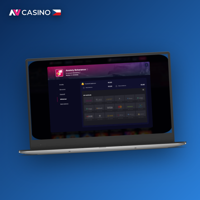 Bankovní převod SEPA pro výběr vyšších částek z NV Casino na účet